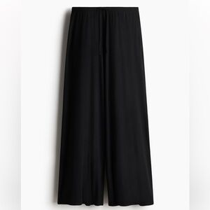 Black Wide-Leg Pants